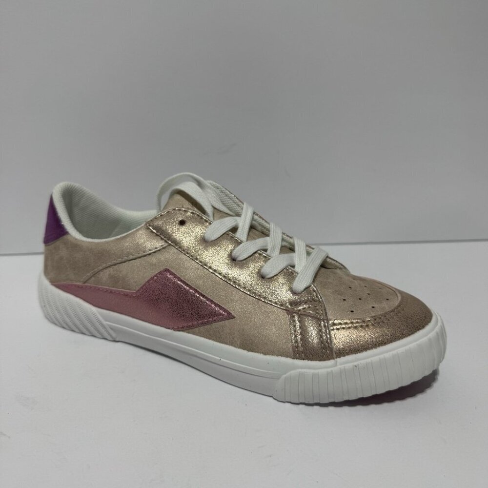 Blowfish Girls Willa Sneakers Gold Size 5 M